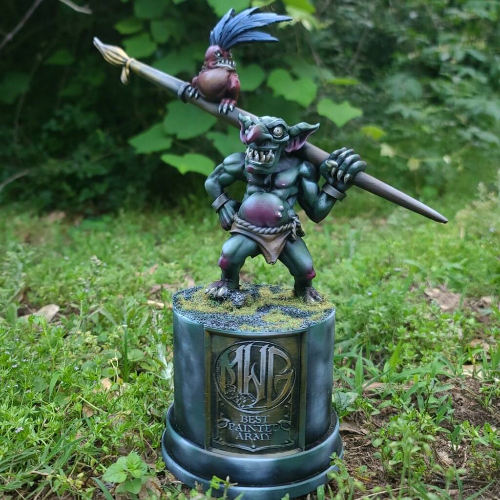 Mayhem in the Pines best painted army trophy